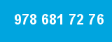 978 681 72 76
